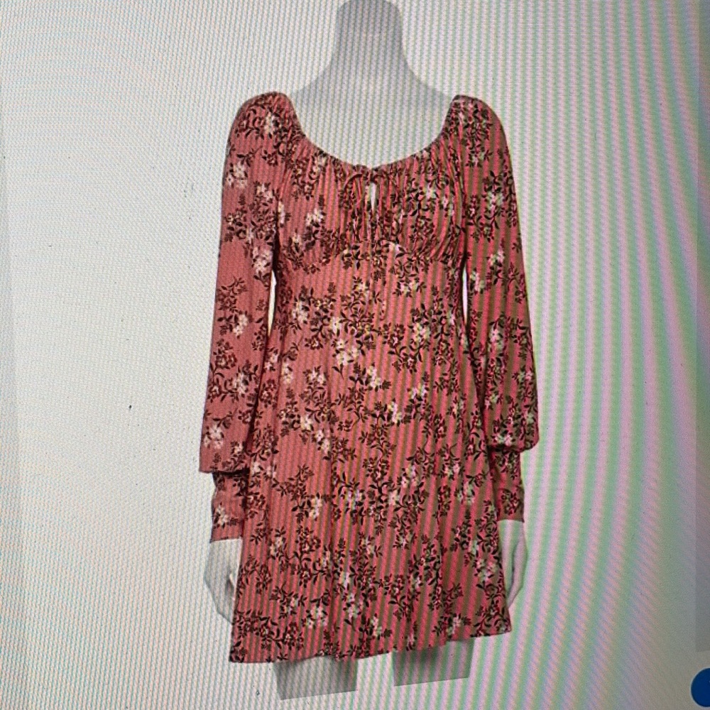 ✨lily Rose Long Sleeve Emma Knit Skater Dress